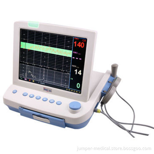 12-inch Fetal Monitor CTG Machine with Tocodynagraph, Phonocardiograph and Printer, CE-certified